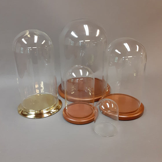 Glass Display Domes