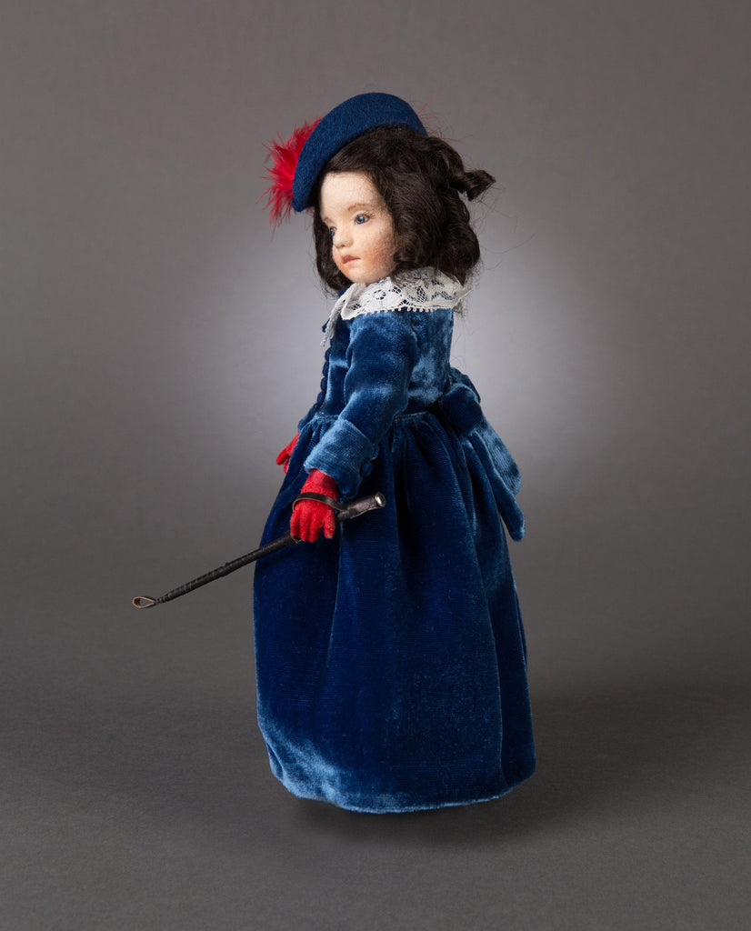 Gone with the Wind - Bonnie Blue Butler felt doll
