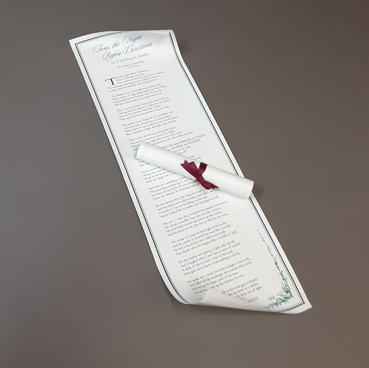 Thomas Nast Santa Scroll