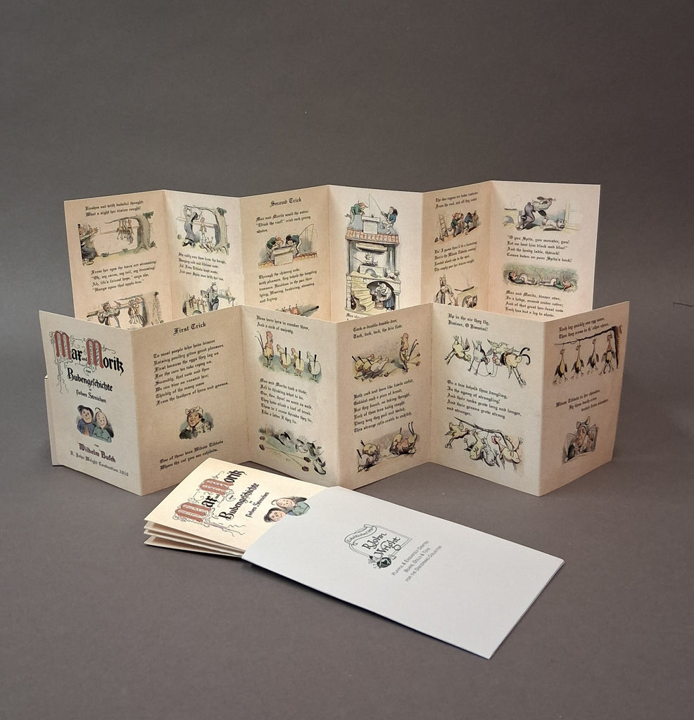 Max & Moritz Storybook fold out