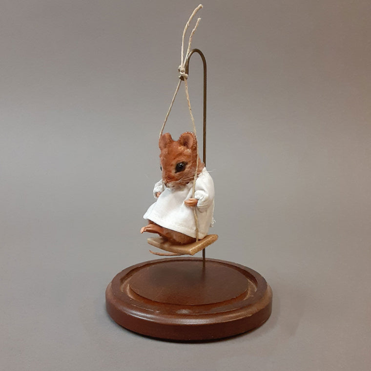 Ida Summer Mouse on swing-un numbered