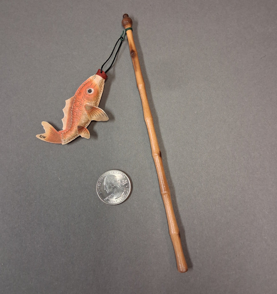 Koi Fish with Pole
