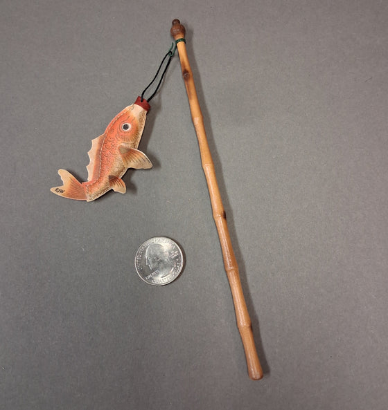 Koi Fish with Pole