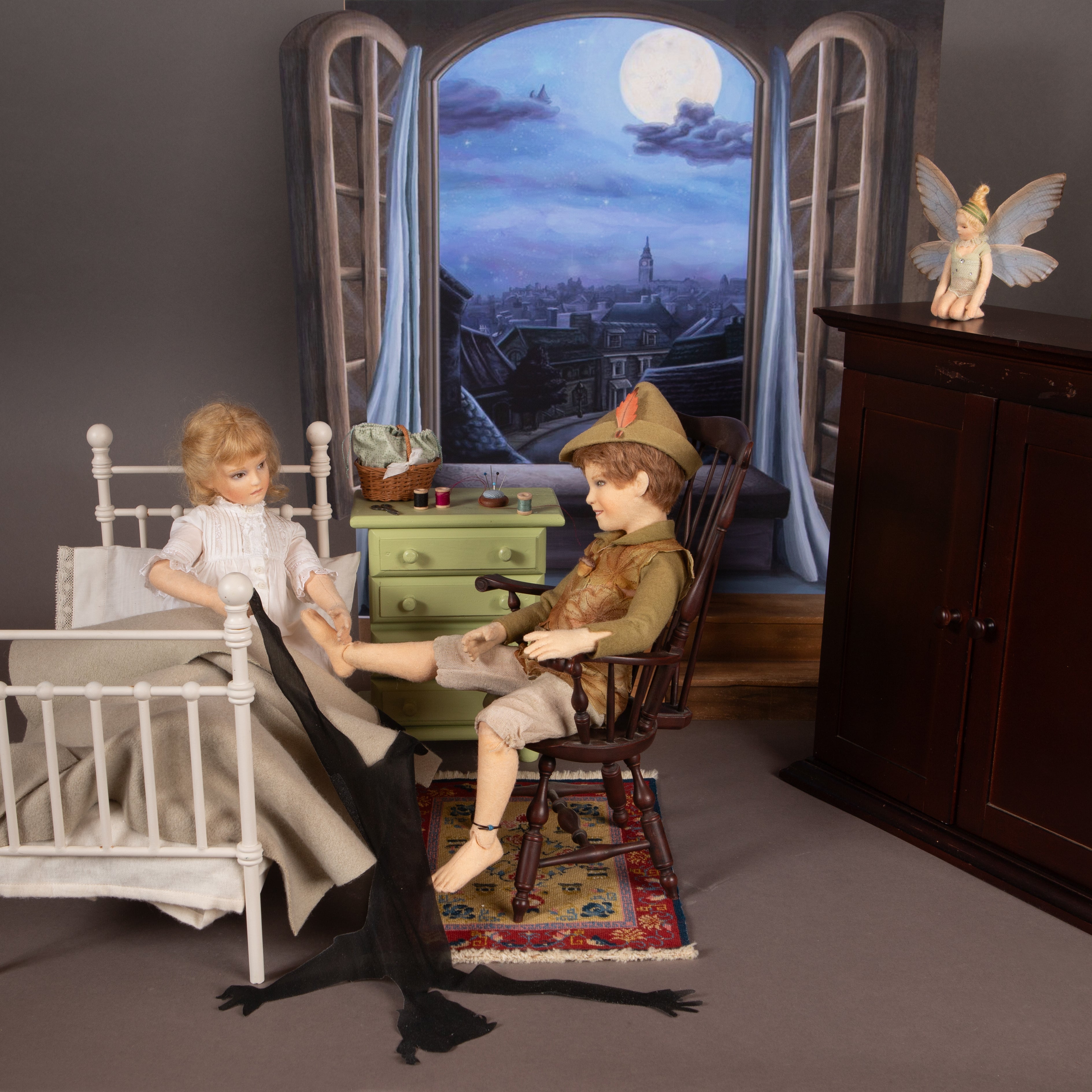 Peter pan crib set online