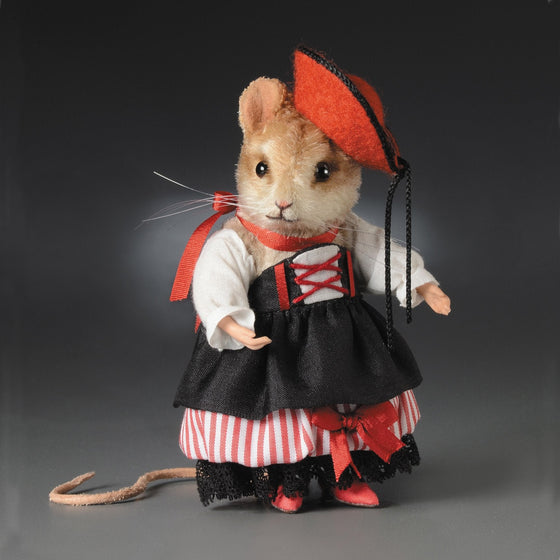 Contadina plush mouse doll