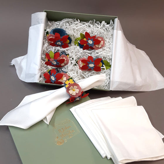 Magical Hour Napkin Rings-Set of Six ONLY ONE