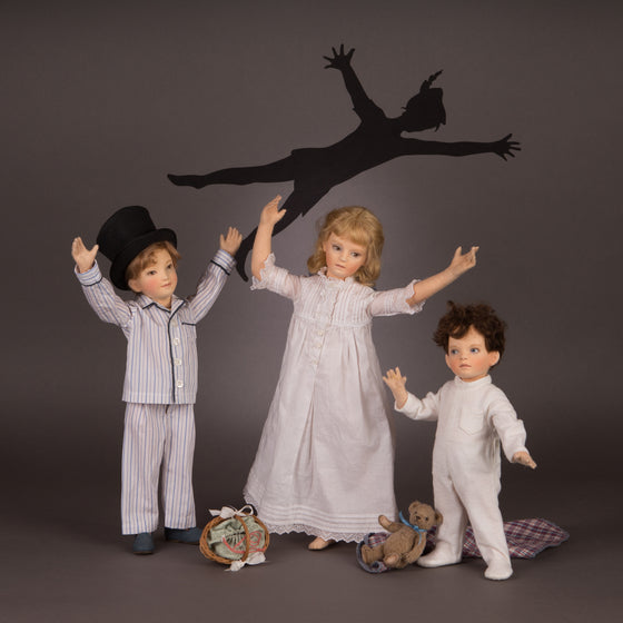 The Peter Pan Doll Collection - hand crafted felt dolls