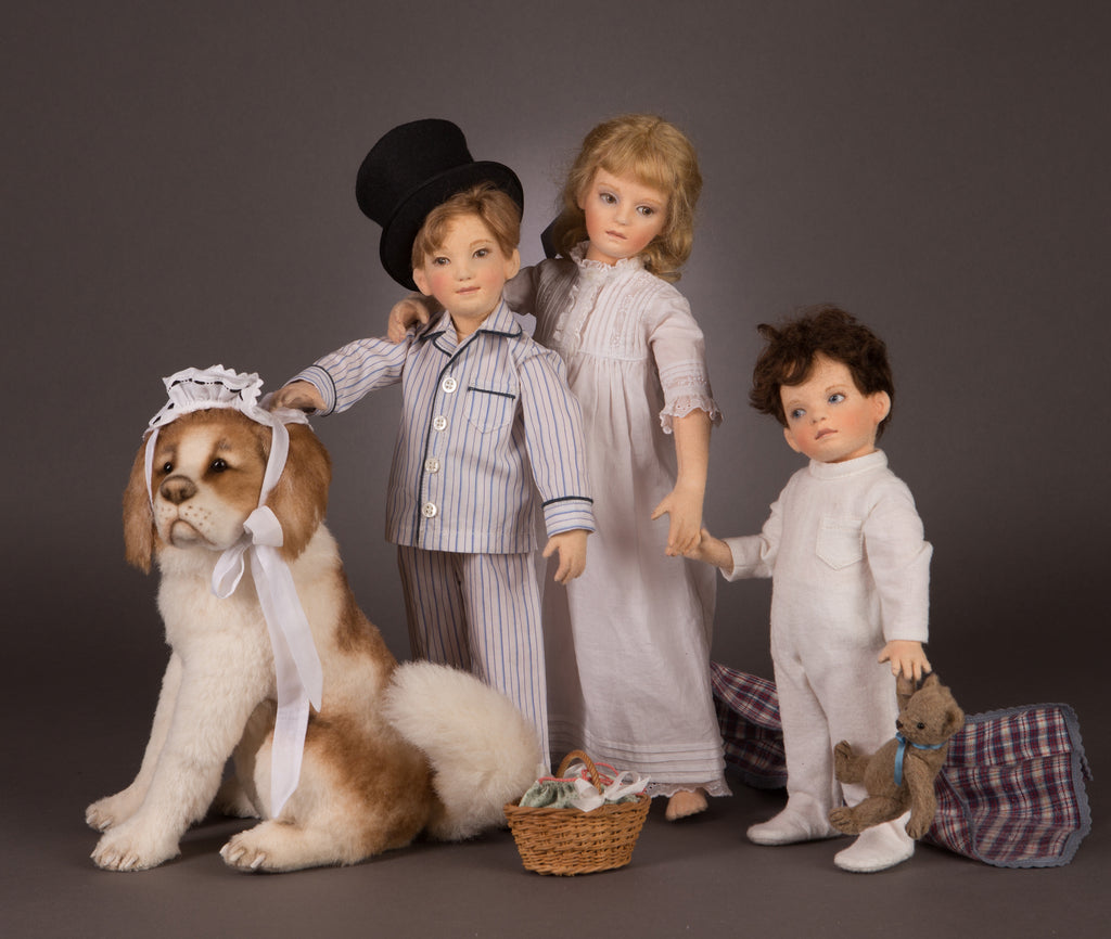 The Peter Pan Doll Collection - hand crafted felt dolls