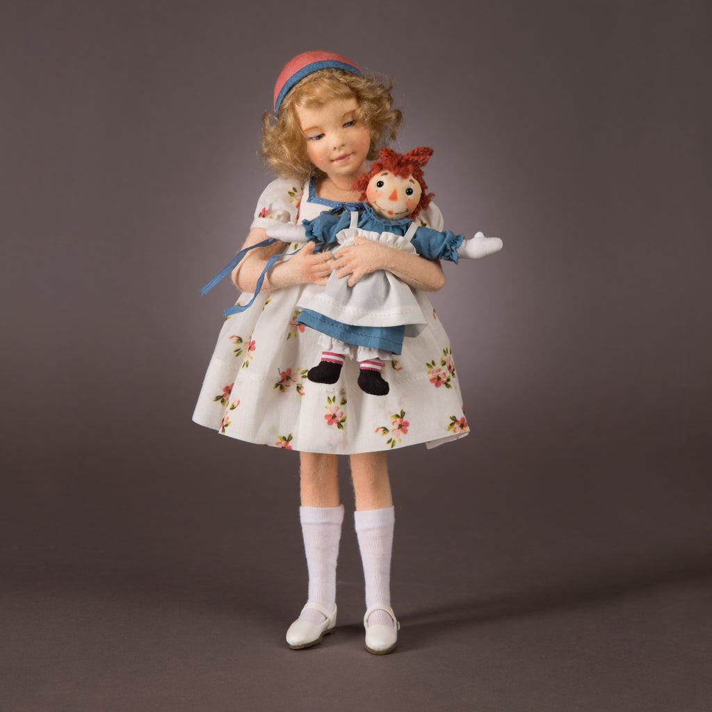 "Treasures in the Attic" - Marcella & Raggedy Ann