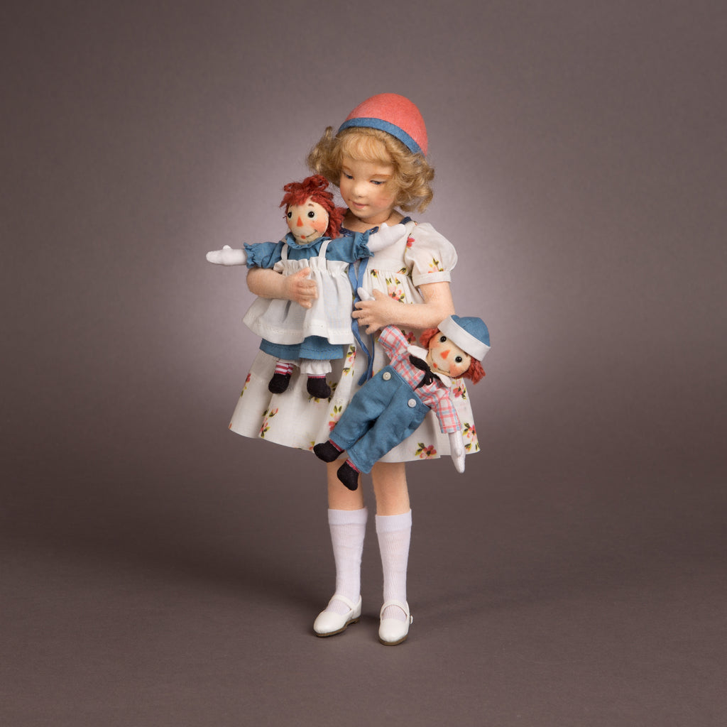 "Treasures in the Attic" - Marcella & Raggedy Ann