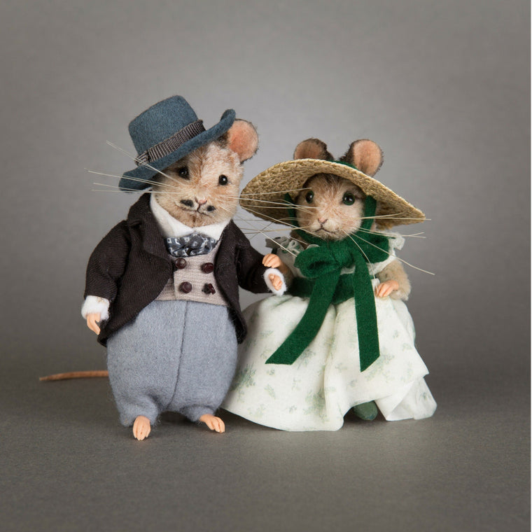 Gone with the Wind Mice - Rhett Butler and Scarlett O'Hara