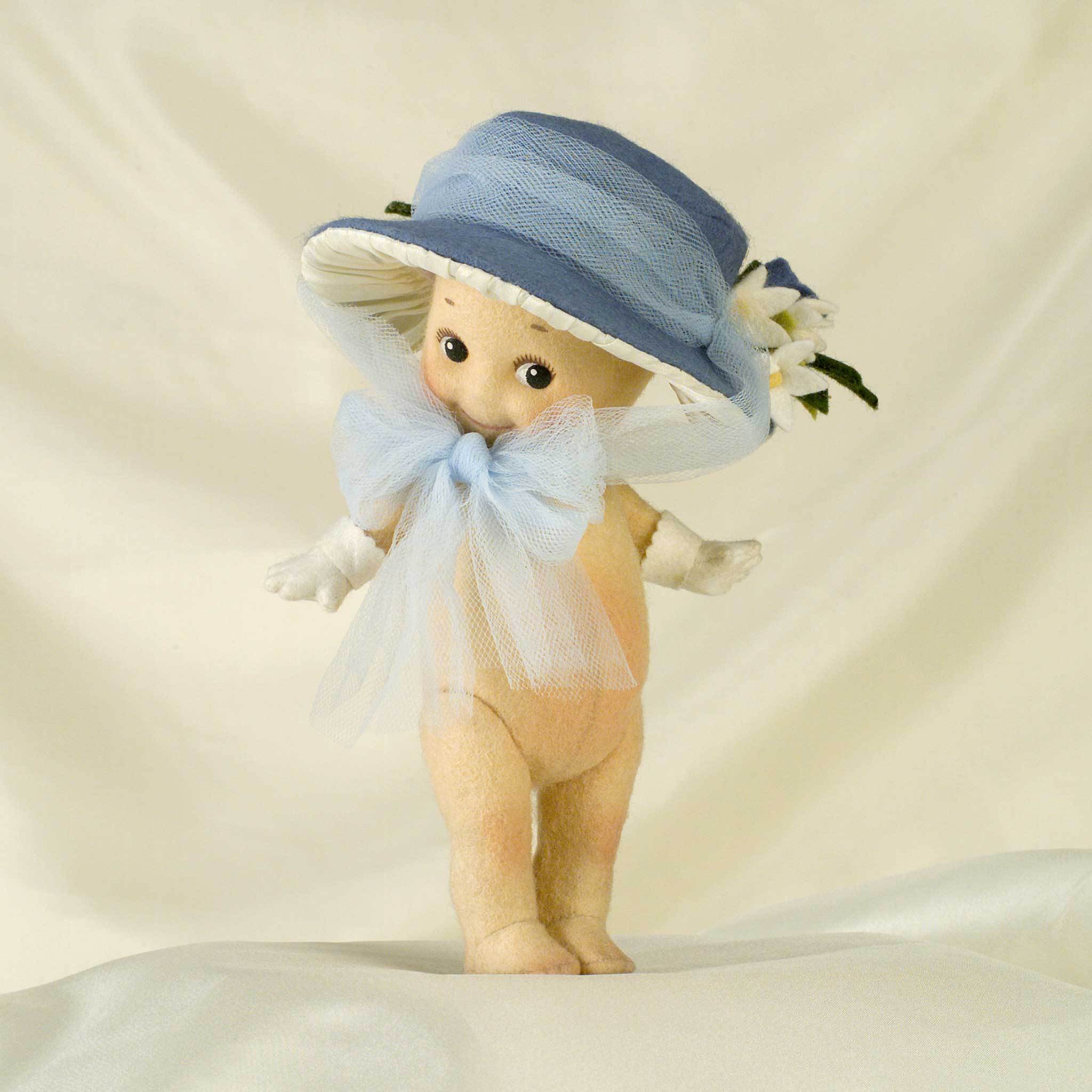 Blue Bonnet Kewpie | R. John Wright Dolls Blue Bonnet Kewpie | R. John Wright Dolls