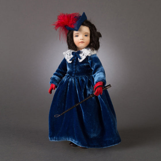 Gone with the Wind - Bonnie Blue Butler felt doll