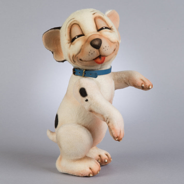 Bonzo™ felt dog doll with posable limbs