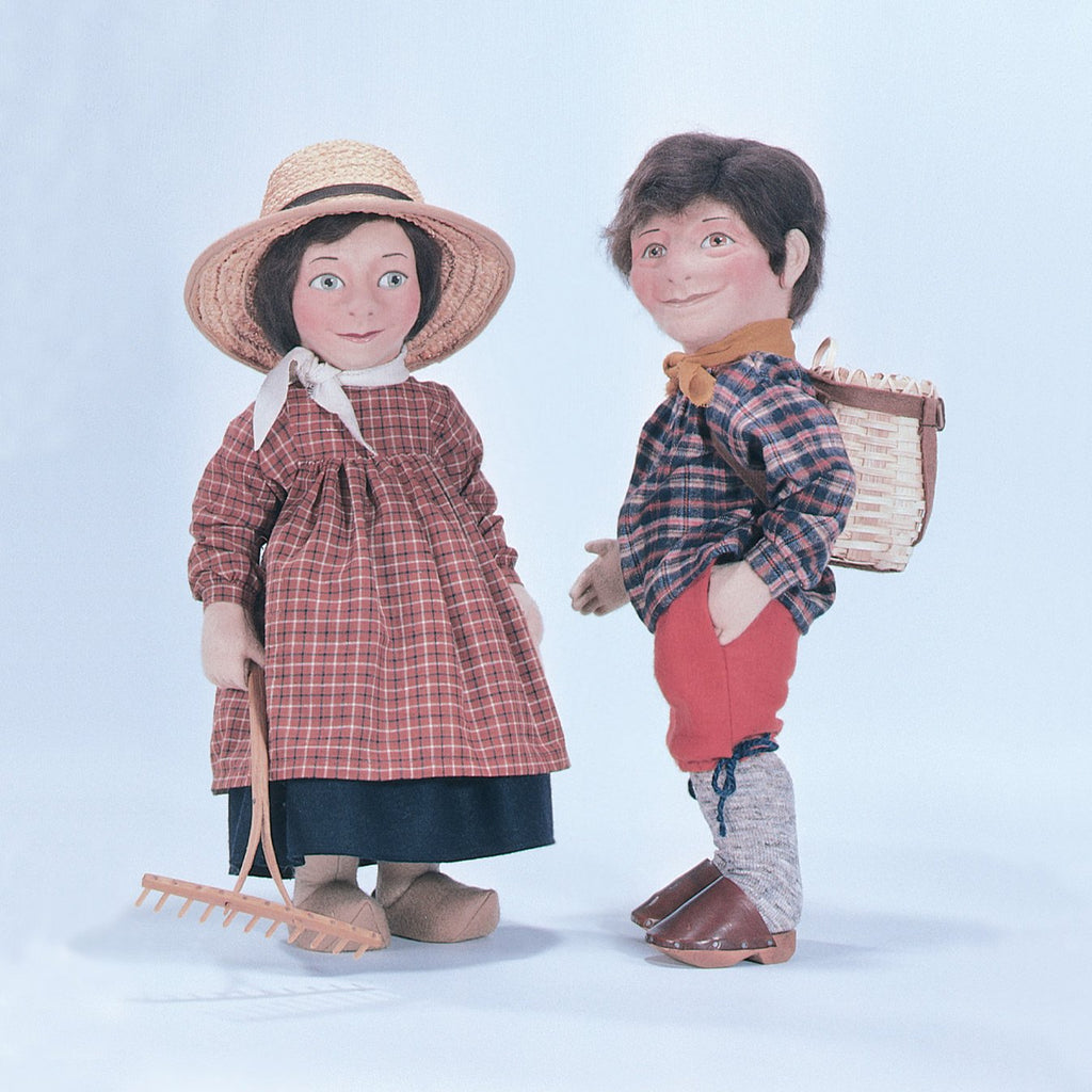 Bernard - hand crafted felt doll