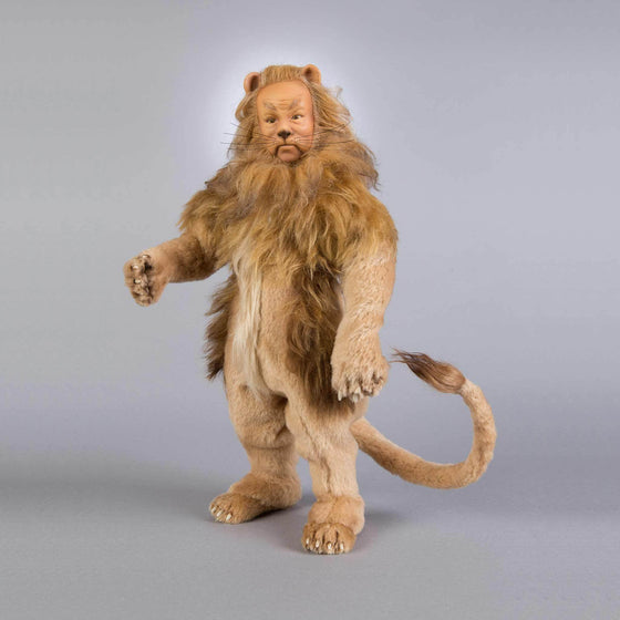 Cowardly Lion - Wizard of Oz molded felt and plush doll