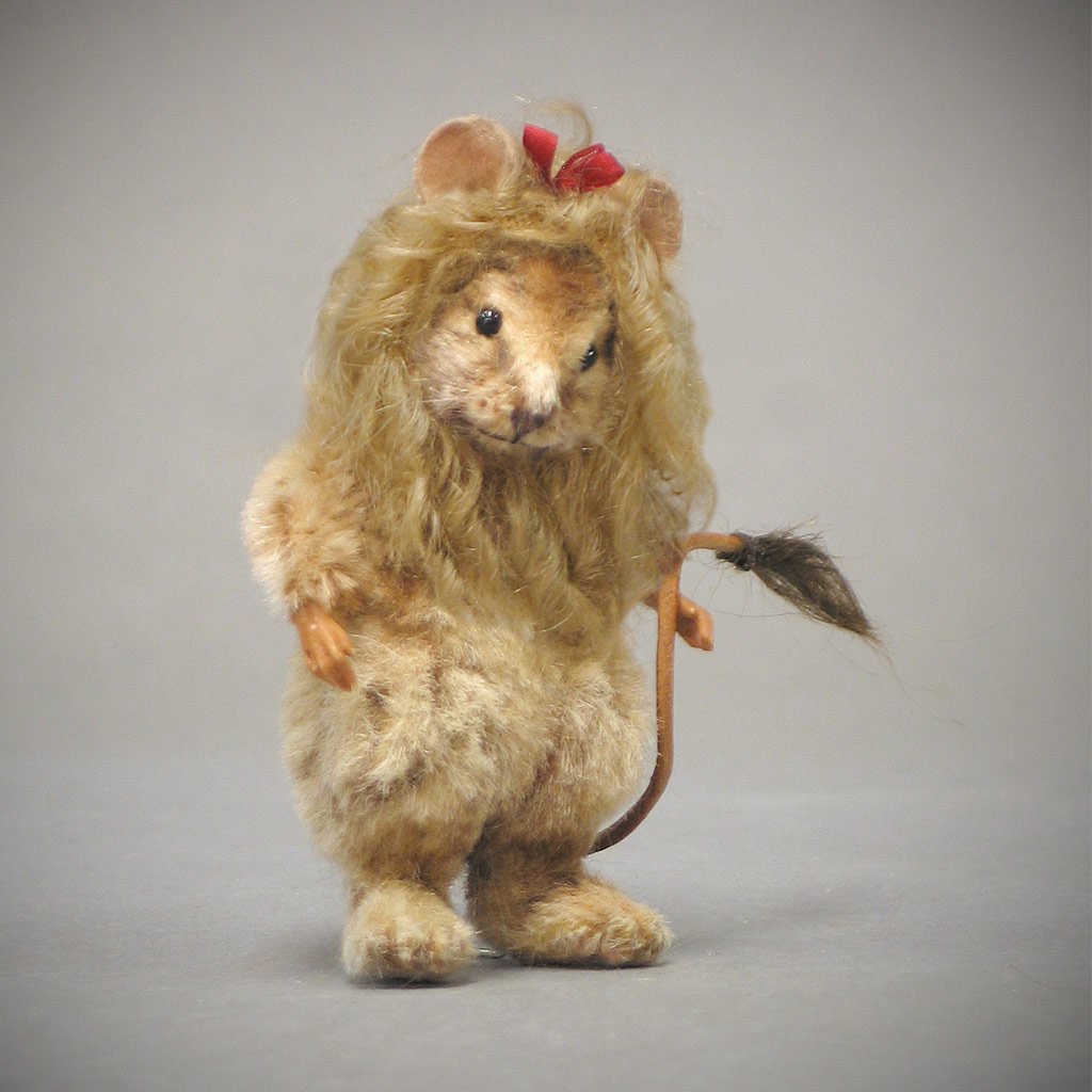 Cowardly Lion Mouse plush doll