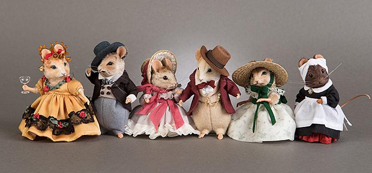 Gone with the Wind Mice Doll Collection