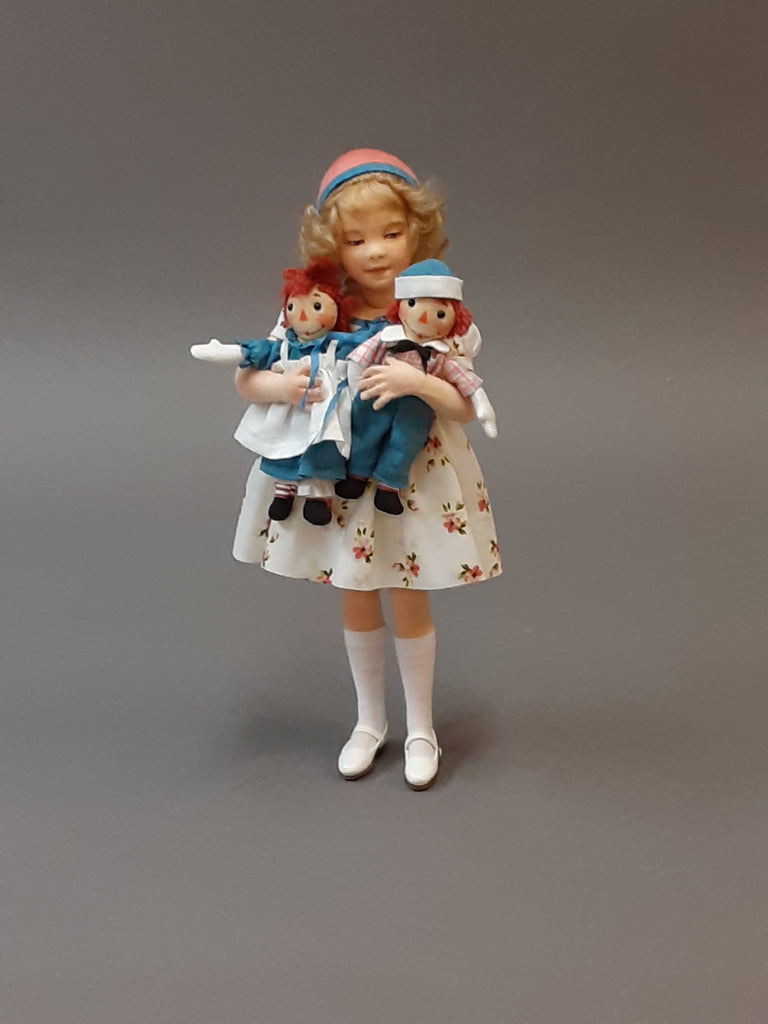 "Treasures in the Attic" - Marcella & Raggedy Ann