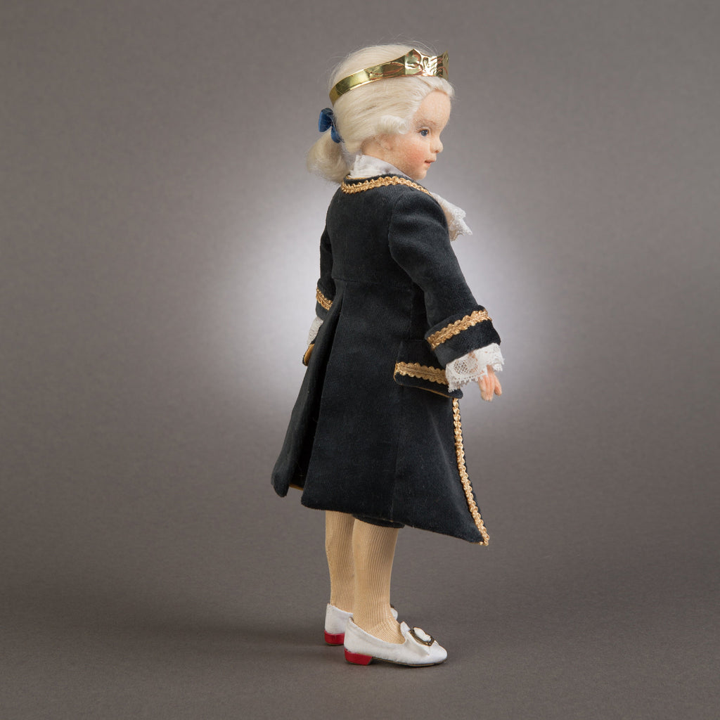 Prince Charming molded felt doll